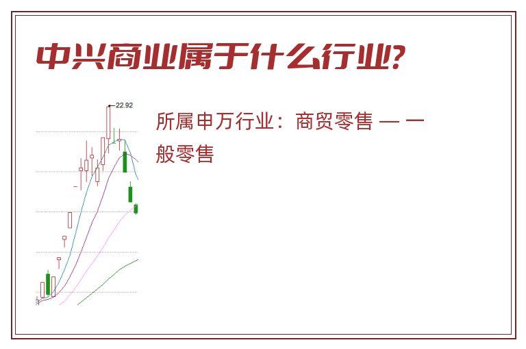 中兴商业属于什么行业？