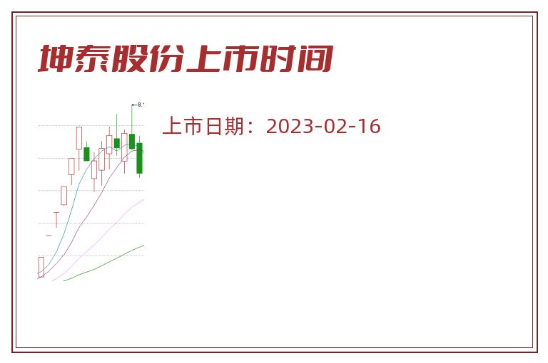 坤泰股份上市时间