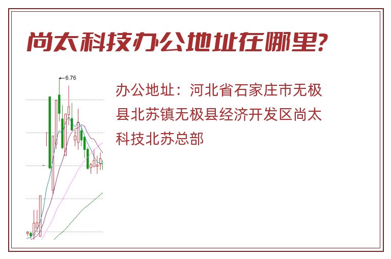 尚太科技办公地址在哪里？