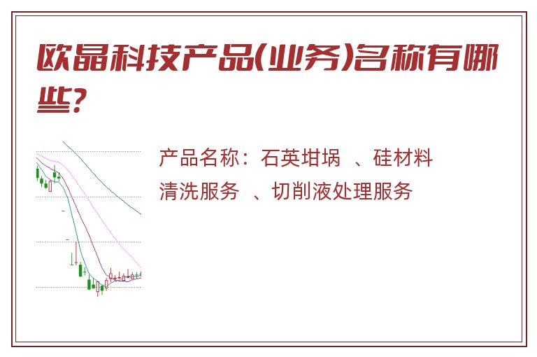 欧晶科技产品（业务）名称有哪些？