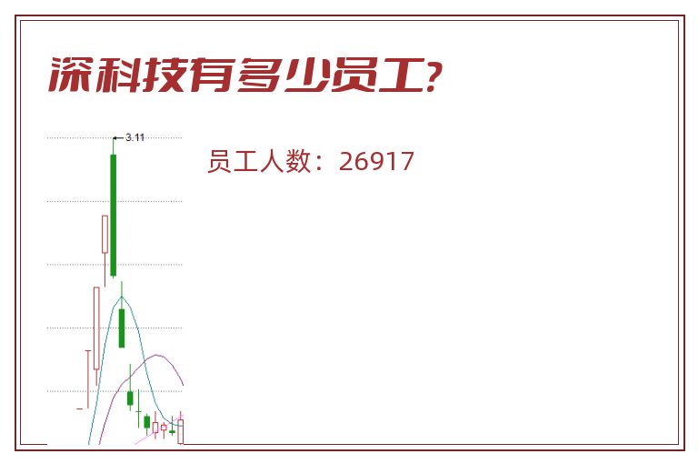 深科技有多少员工?