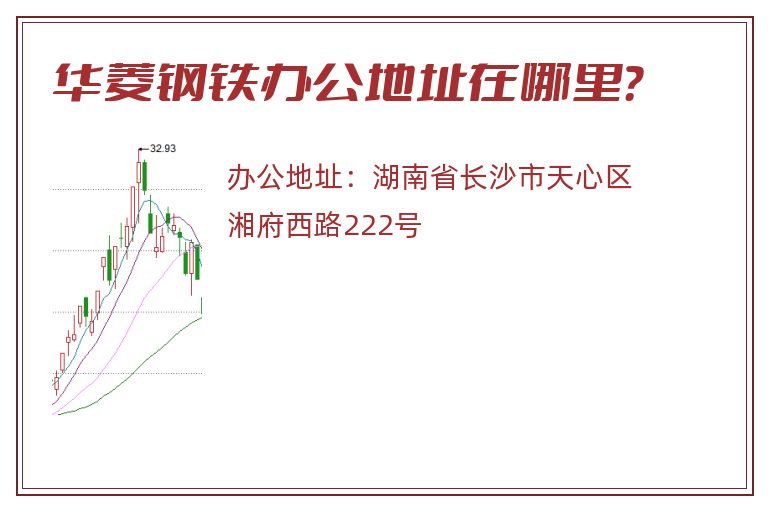 华菱钢铁办公地址在哪里？