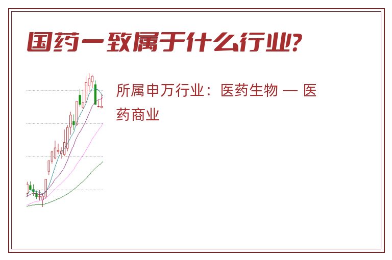 国药一致属于什么行业？