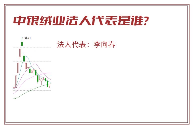 中银绒业法人代表是谁？