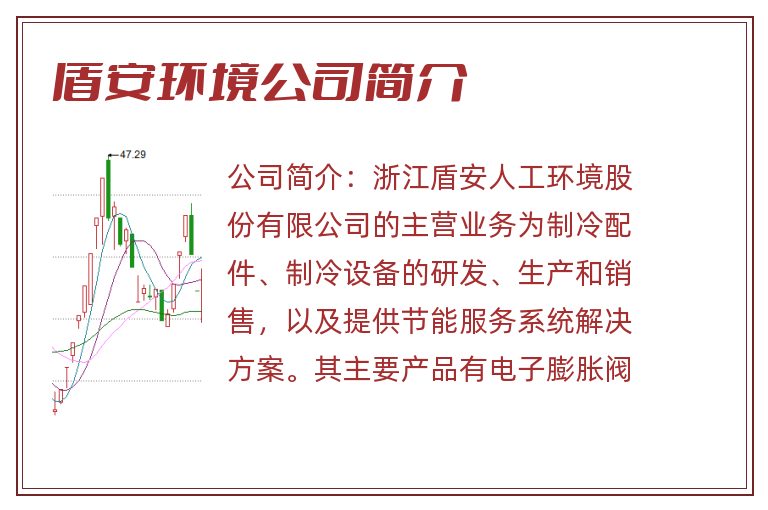 盾安环境公司简介