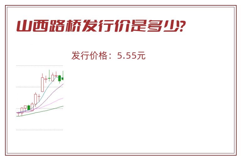 山西路桥发行价是多少？