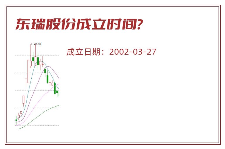 东瑞股份成立时间？