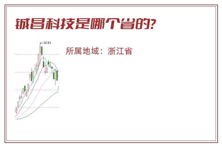 铖昌科技是哪个省的？