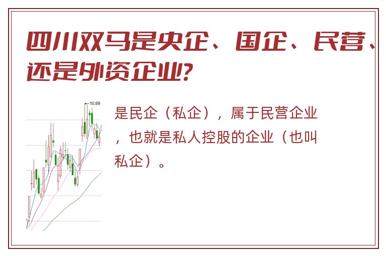 四川双马是央企、国企、民营、还是外资企业？