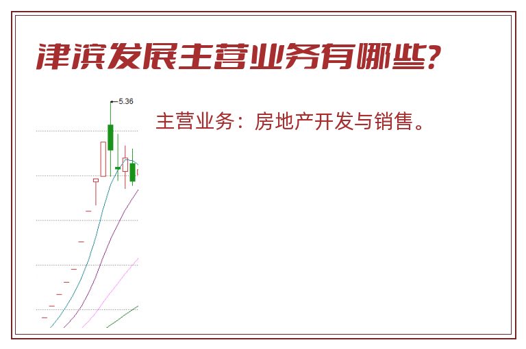 津滨发展主营业务有哪些？