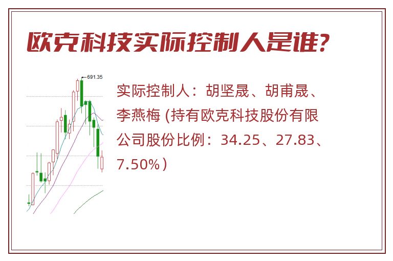 欧克科技实际控制人是谁？