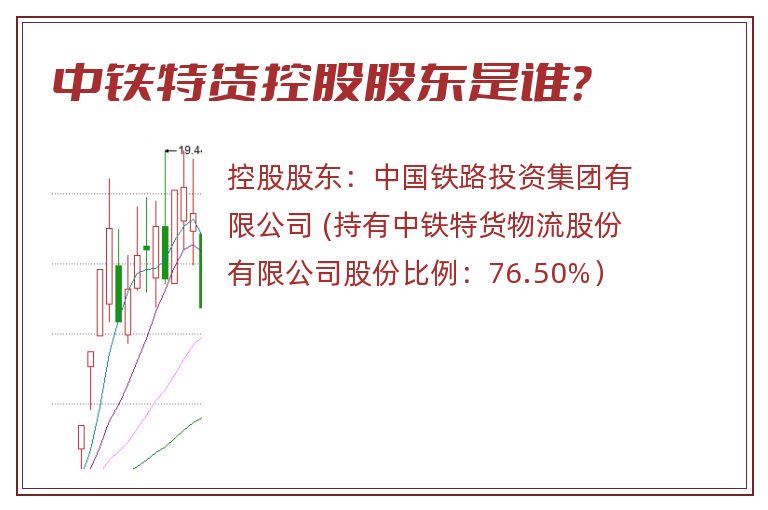 中铁特货控股股东是谁？