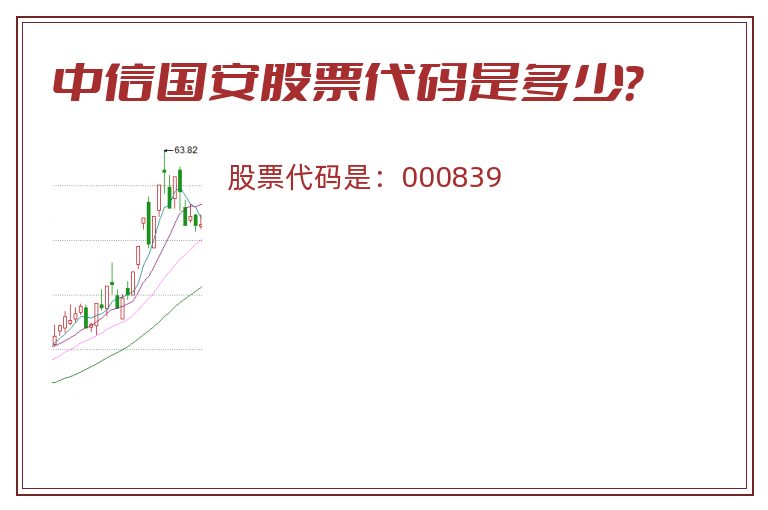 中信国安股票代码是多少？