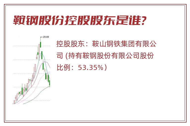 鞍钢股份控股股东是谁？