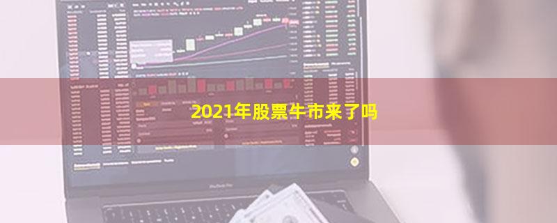 2021年股票牛市来了吗