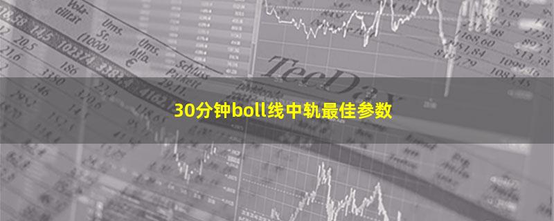 30分钟boll线中轨最佳参数