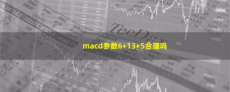 macd参数6 13 5合理吗