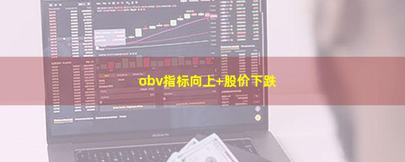 obv指标向上 股价下跌