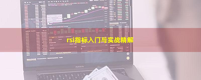 rsi指标入门与实战精解