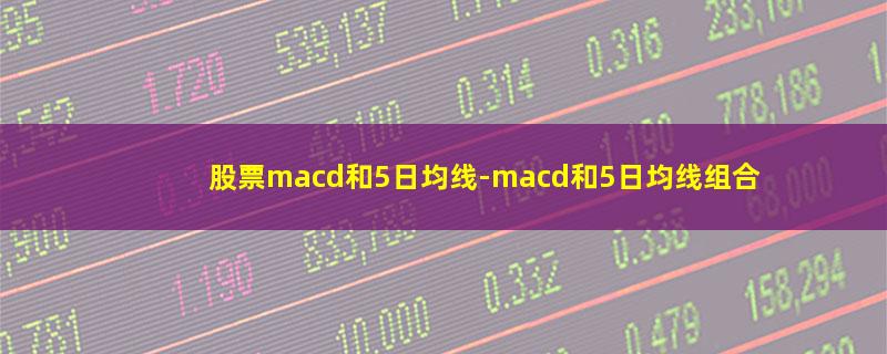 股票macd和5日均线.jpg