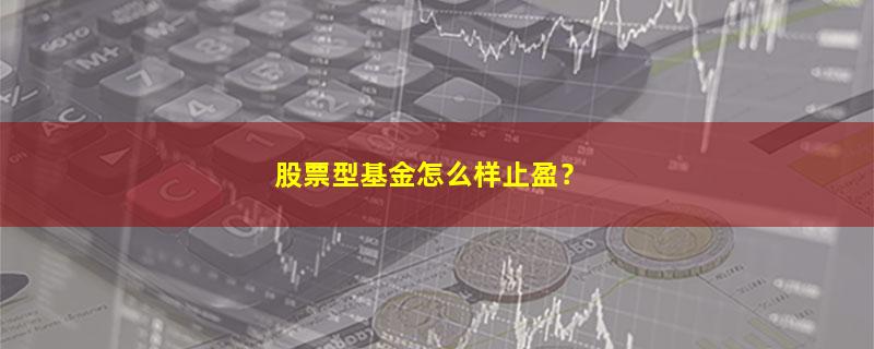 A股股票型基金怎么样止盈？